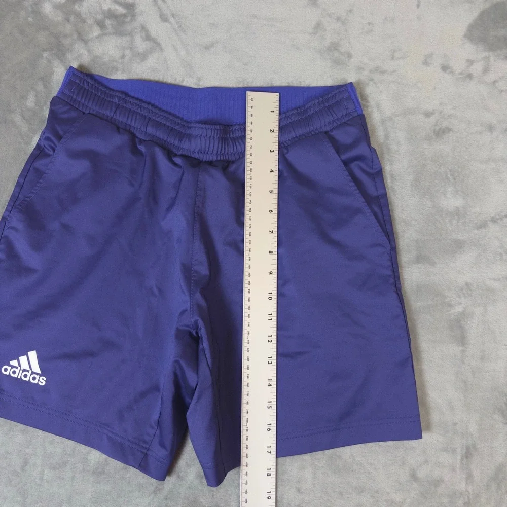 Adidas Shorts Mens Medium Purple Primeblue Athletic Gym GH7692 Training Workout